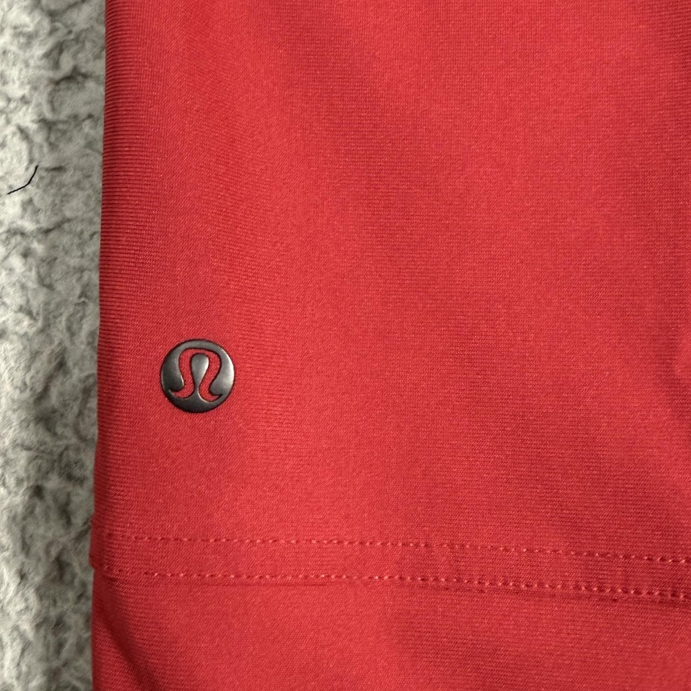 Lululemon Athletica Stretch Khaki Pants Mens 32x30 Red Hiking Travel Outdoor - Picture 10 of 15